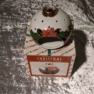 Festive Poinsettia Ornament